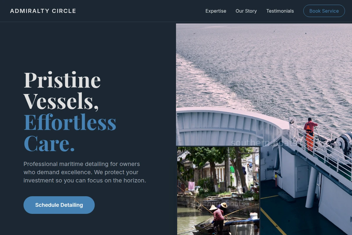 Maritime Boat Cleaning