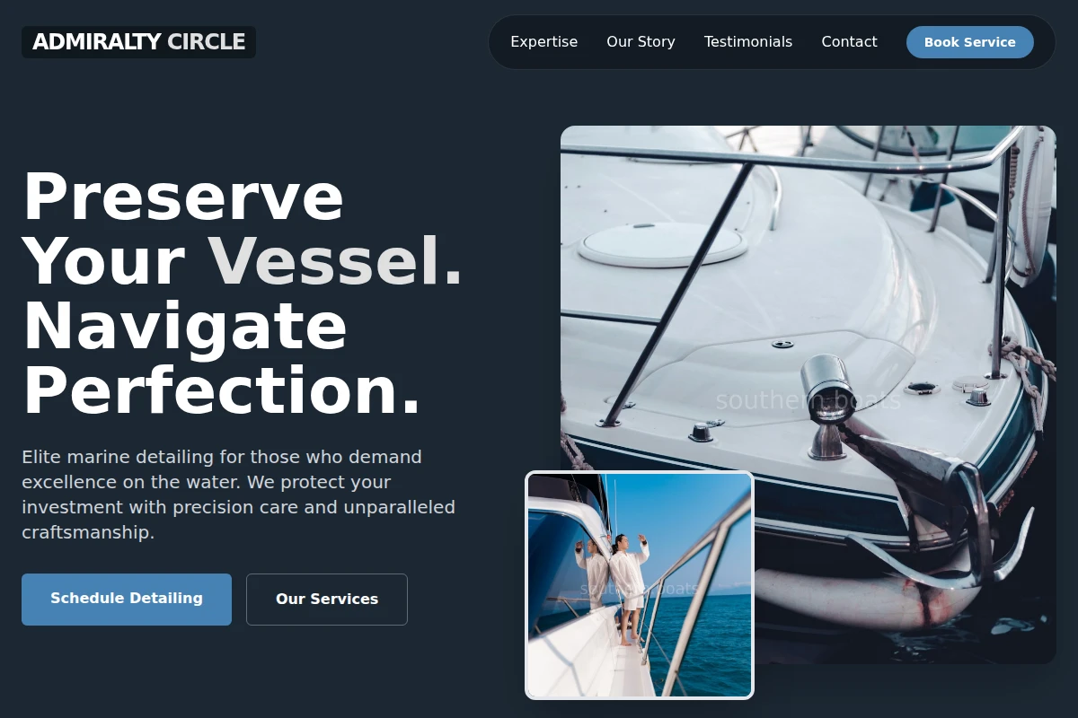 Nautical Boat Cleaning