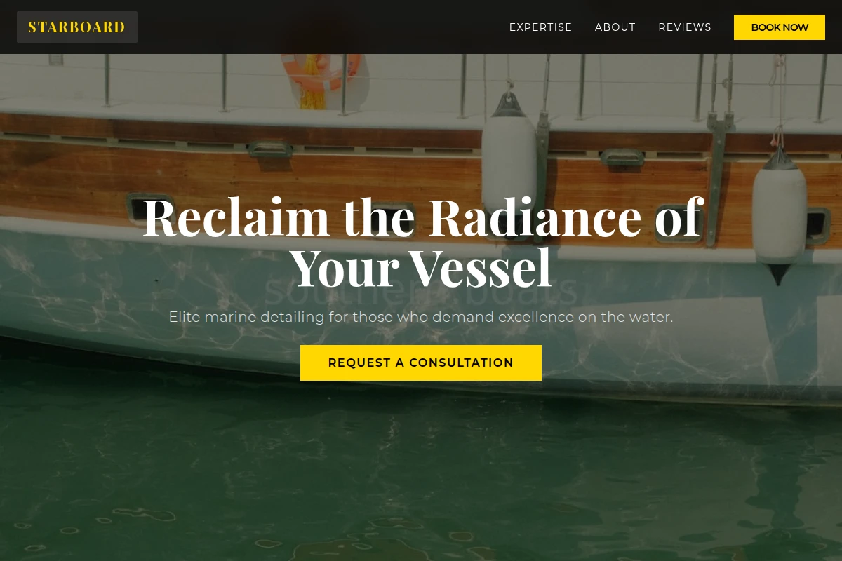 Starboard Boat Cleaning