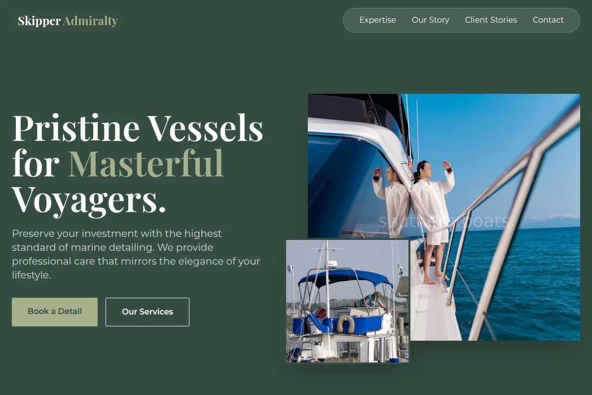 Skipper Boat Cleaning