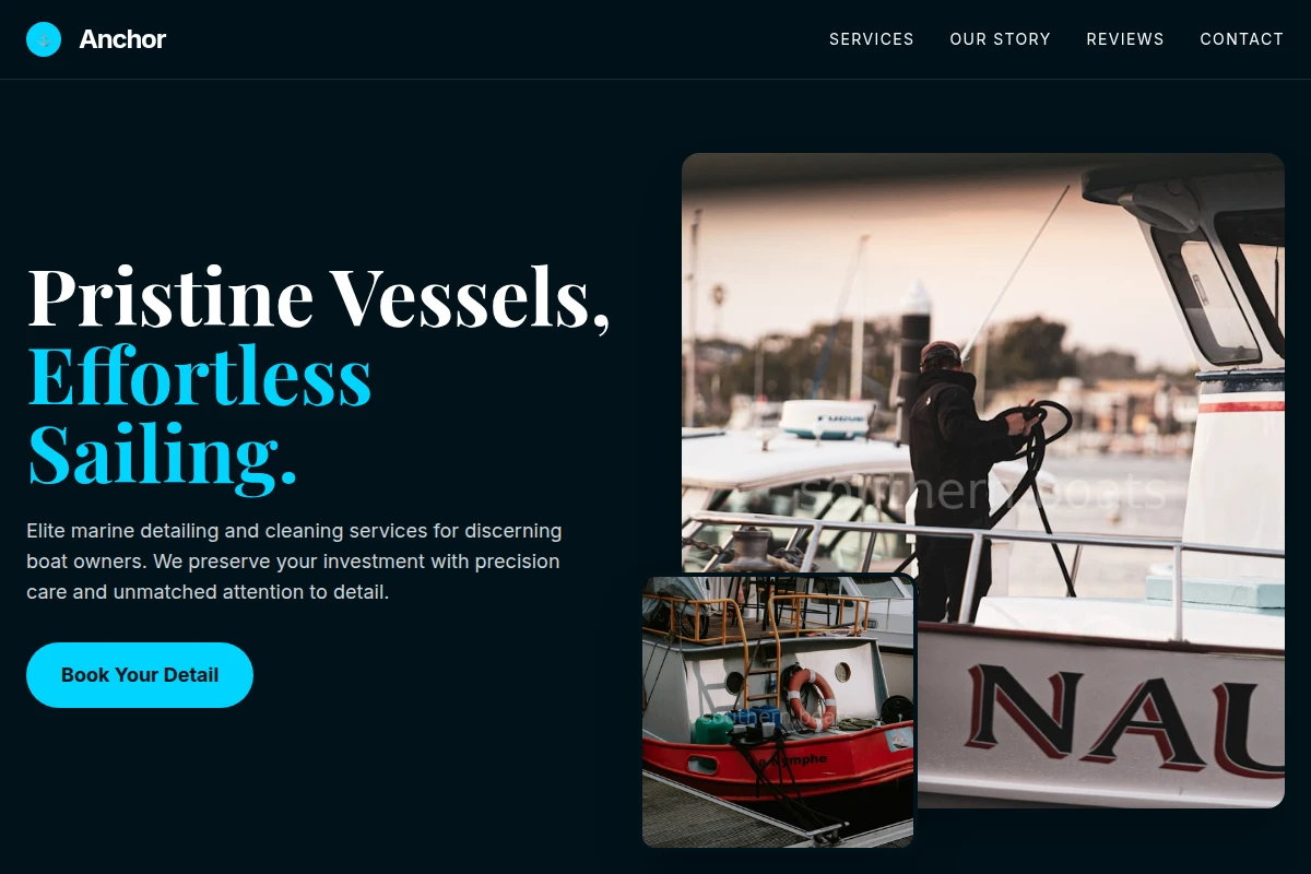 Anchor Boat Cleaning