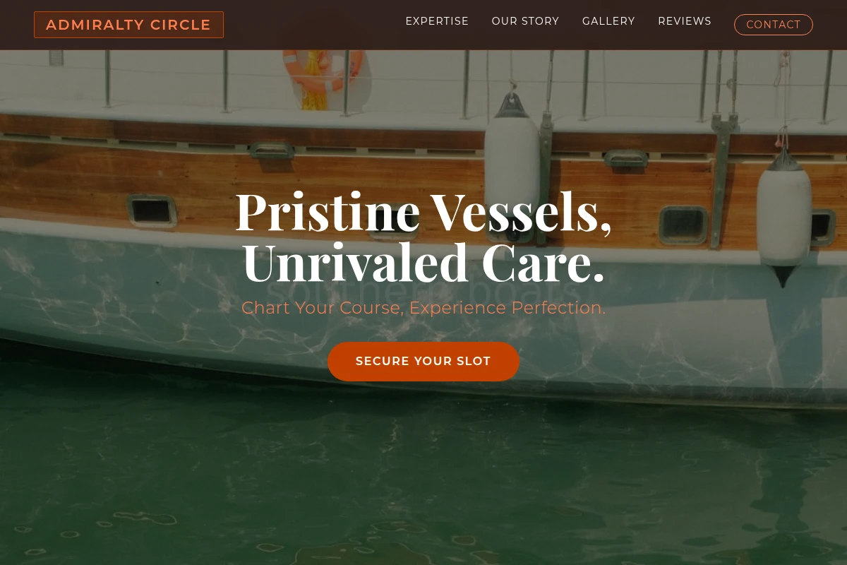 Sloop Boat Cleaning