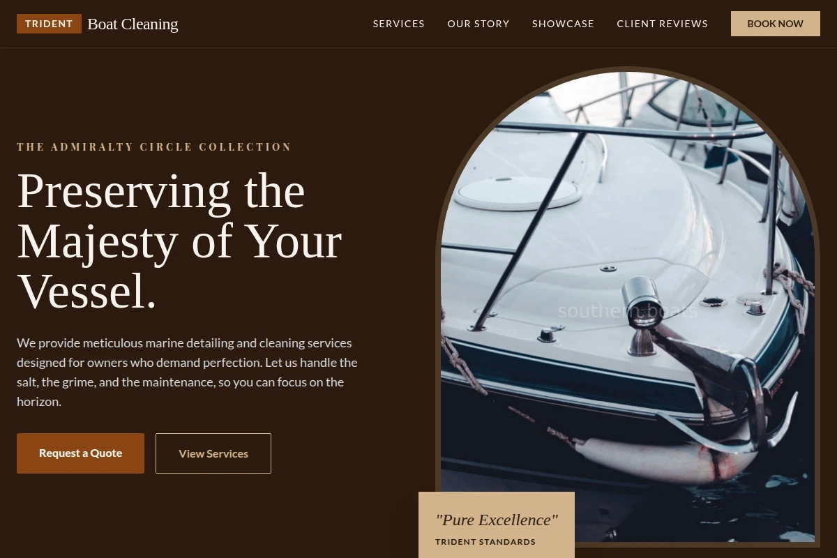 Trident Boat Cleaning