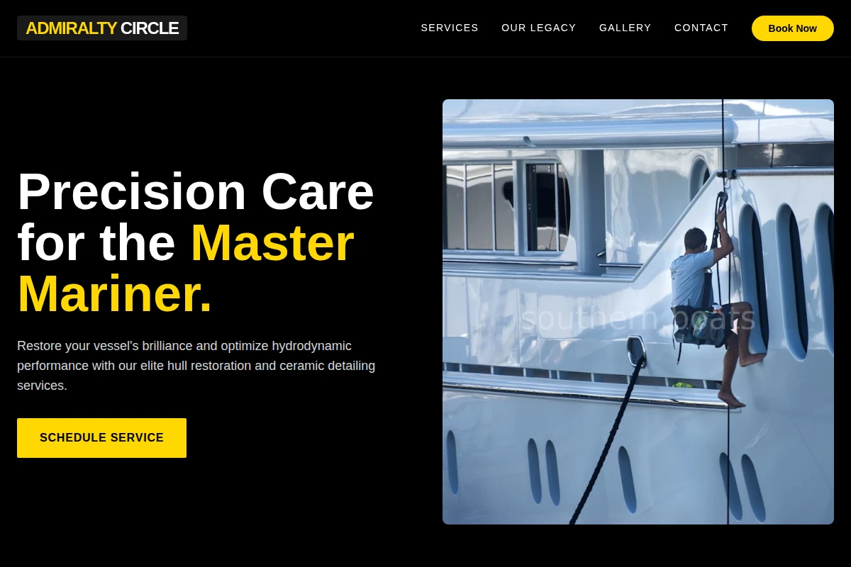 Hull Boat Cleaning