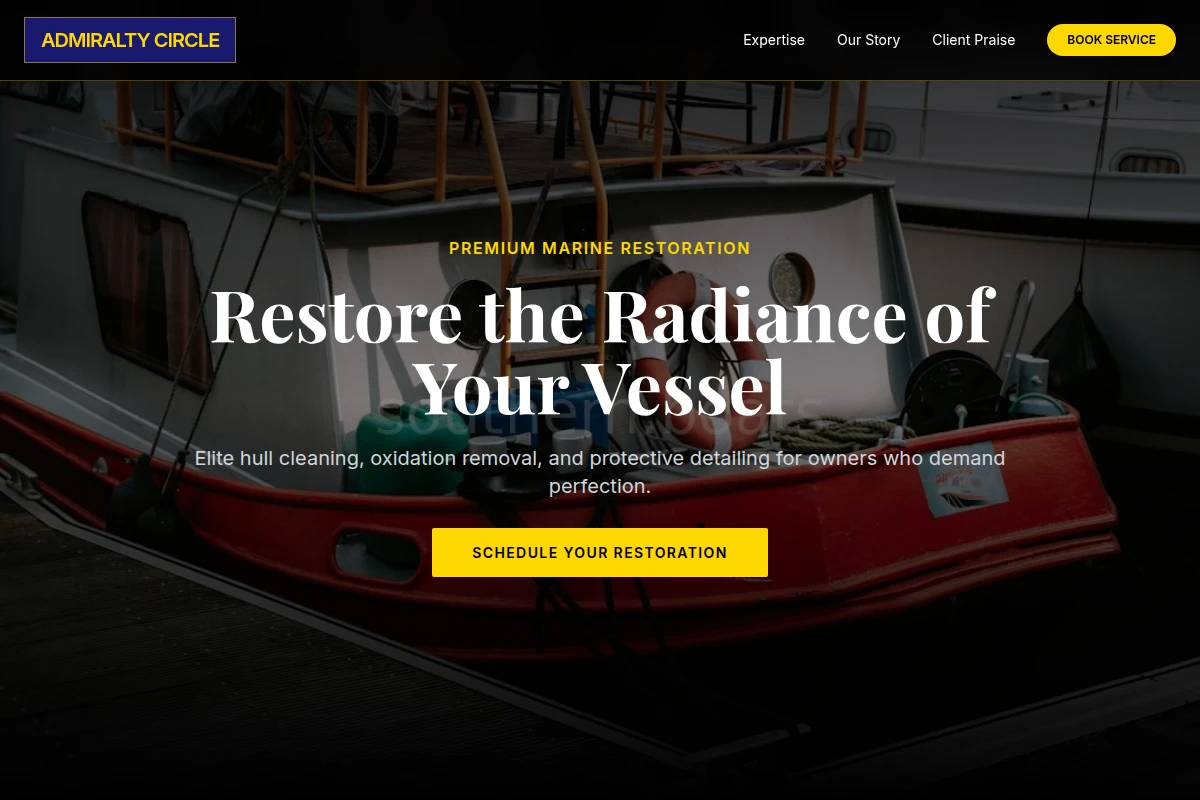 Hull Boat Cleaning