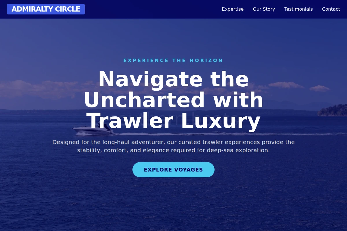 Trawler Boating