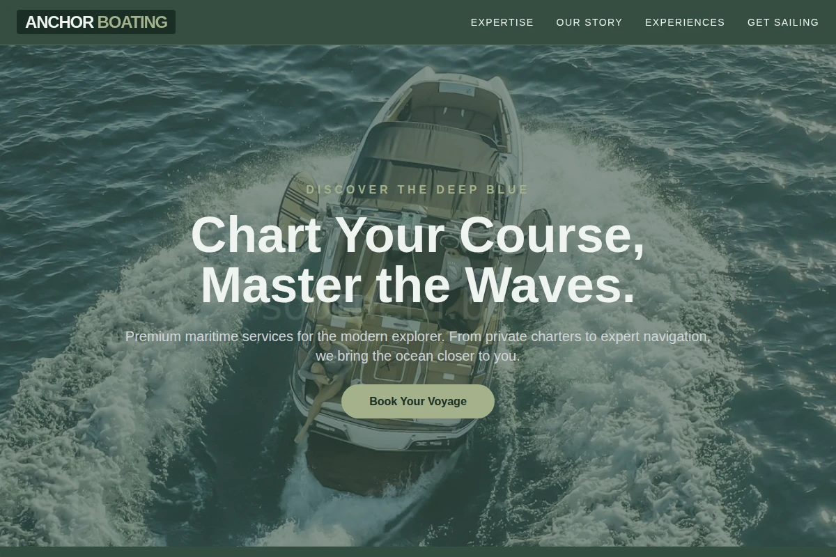 Anchor Boating
