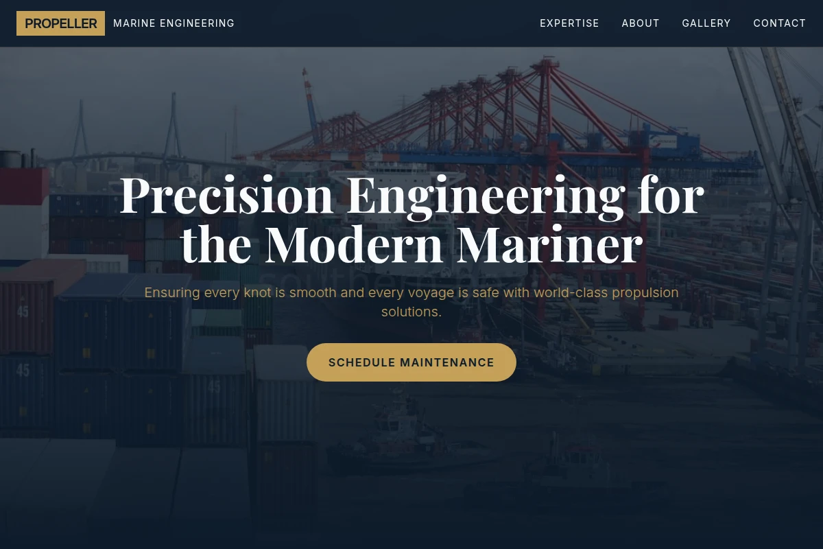 Propeller Marine Engineering