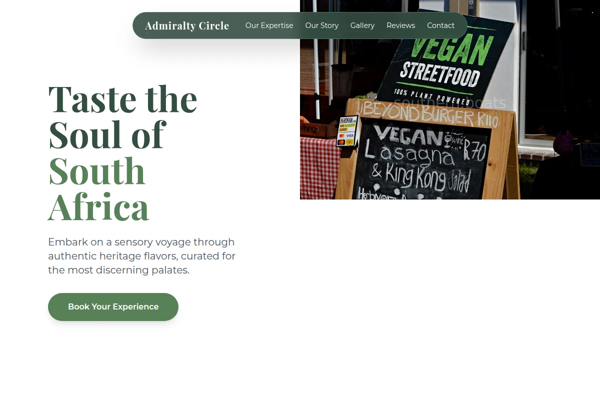 Chart South African Food