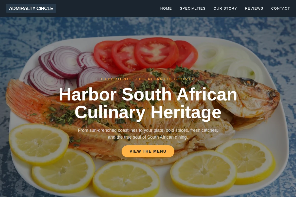 Harbor South African Food