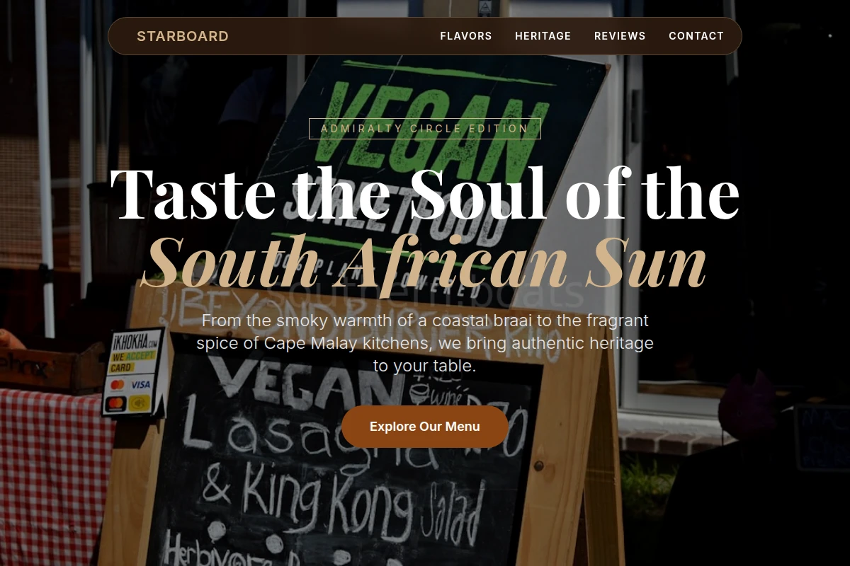 Starboard South African Food