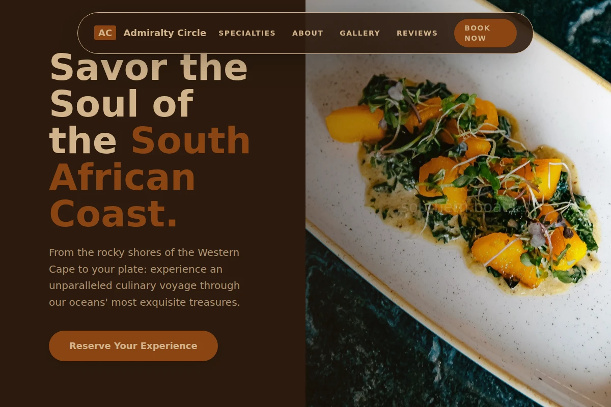 Maritime South African Food
