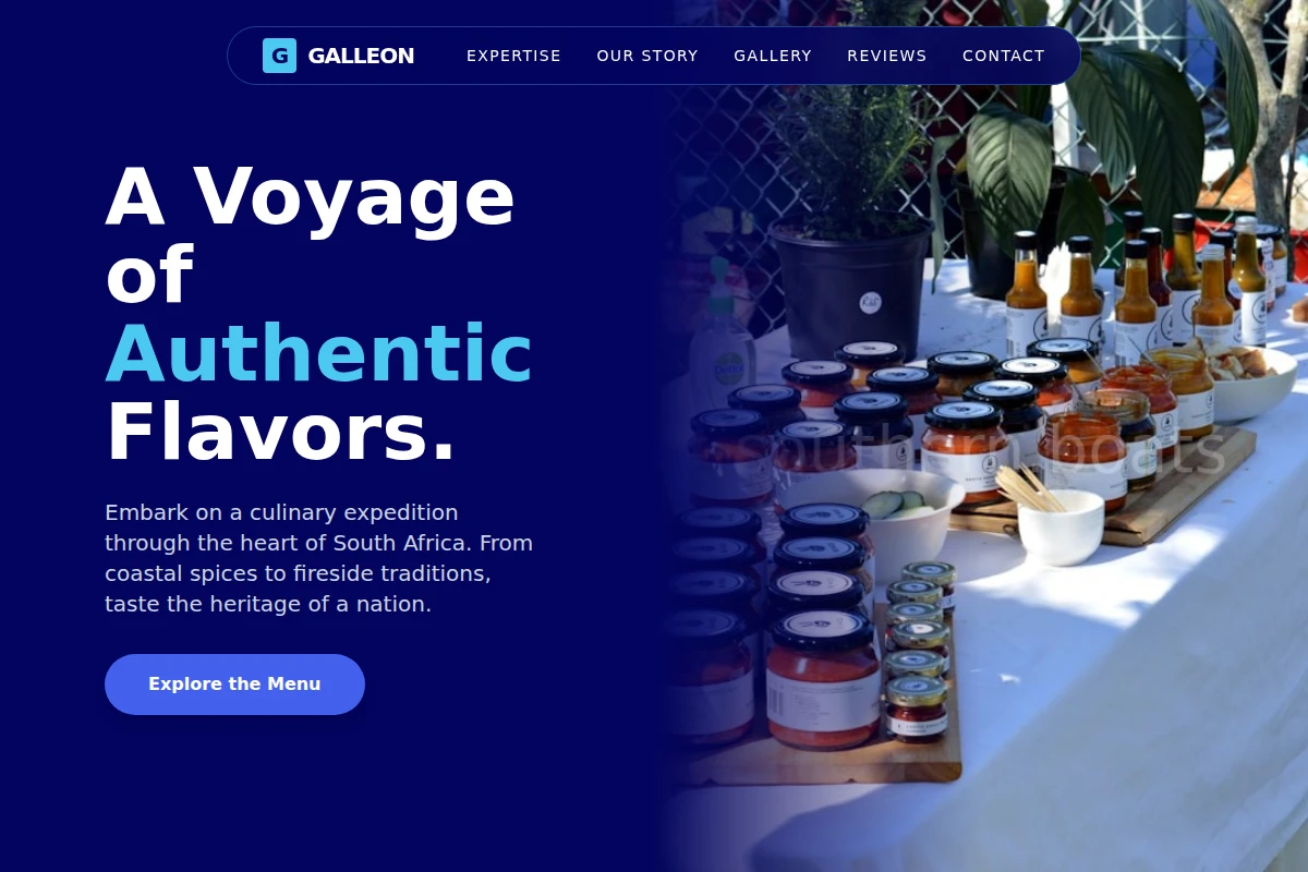 Galleon South African Food