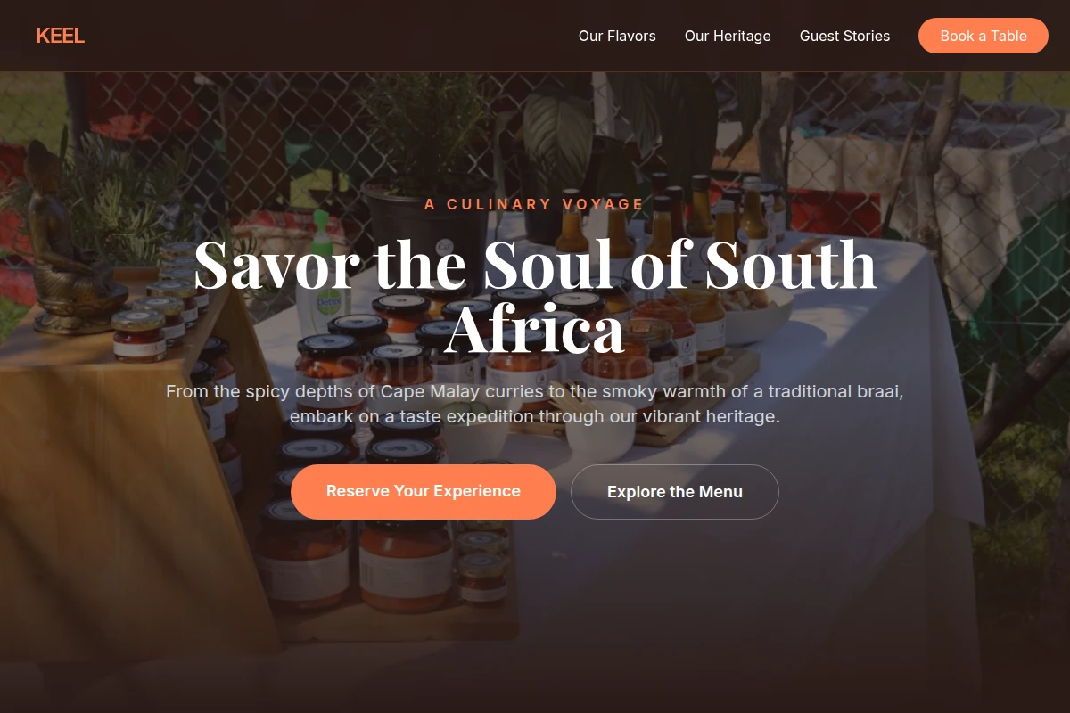 Keel South African Food