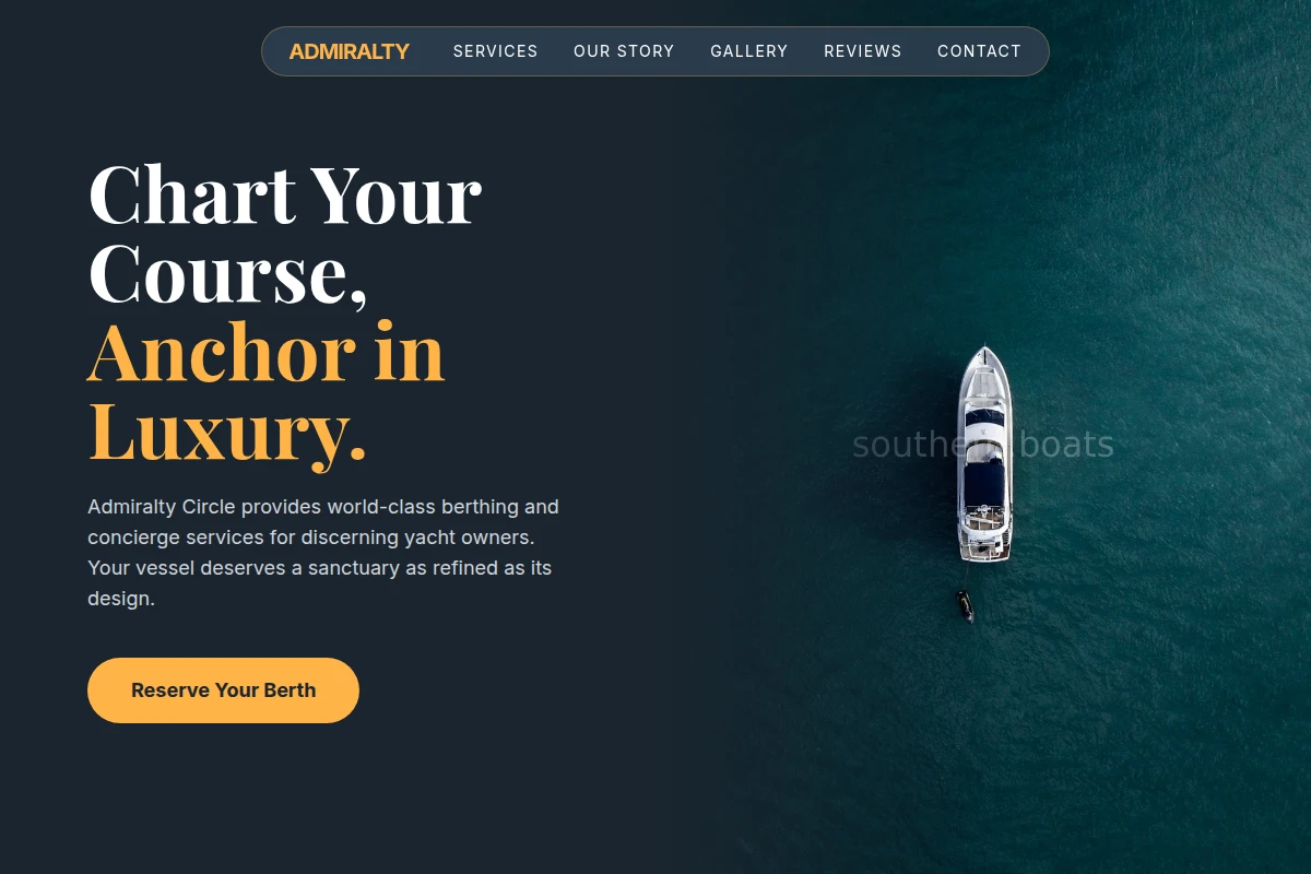 Dock Yacht