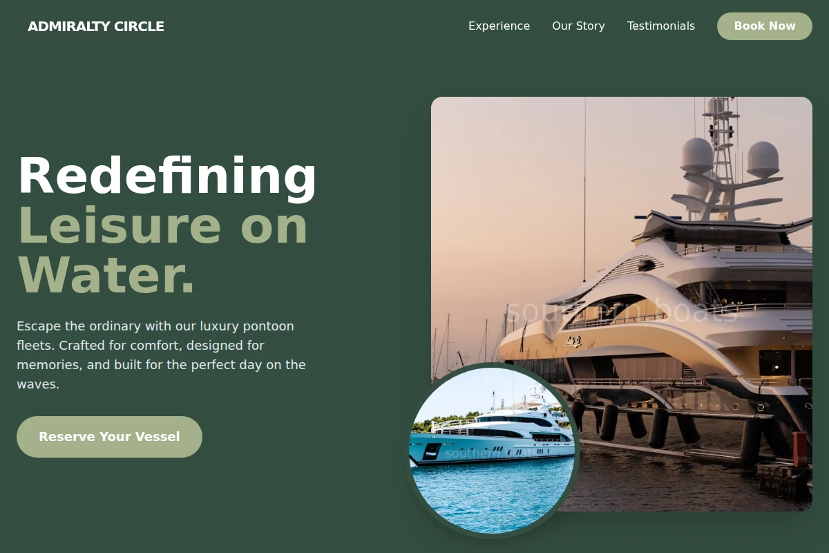 Pontoon Yacht