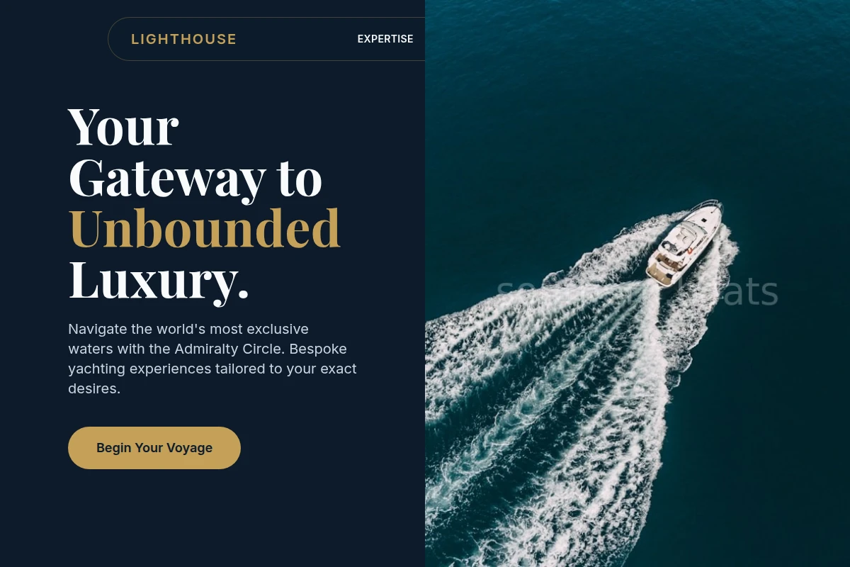 Lighthouse Yacht