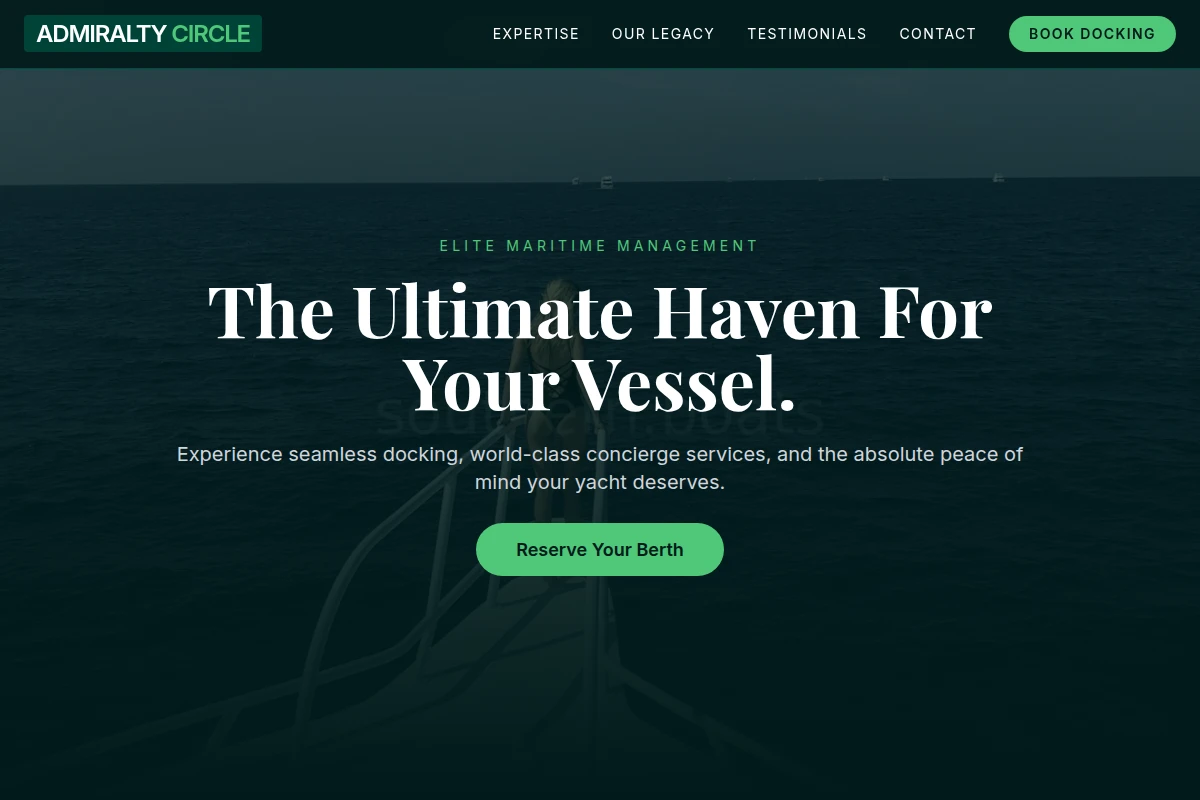 Dock Yacht
