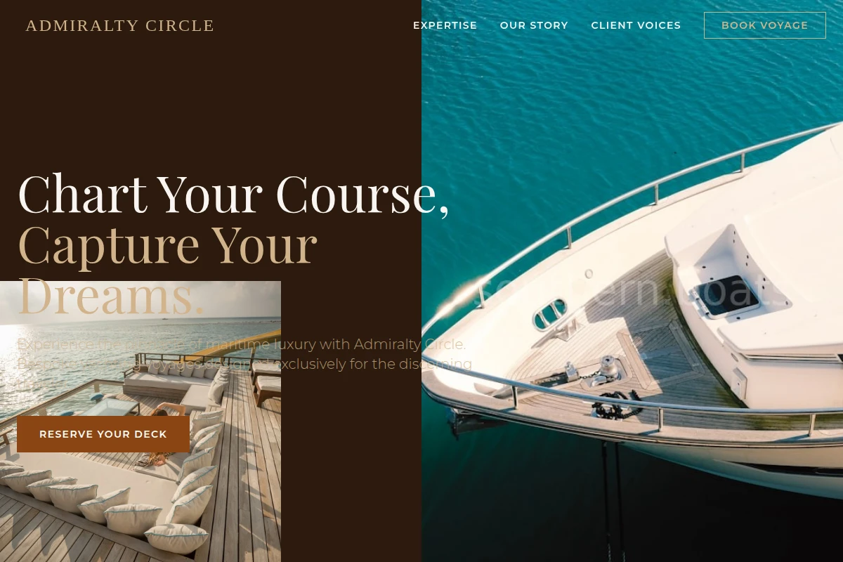 Deck Yacht