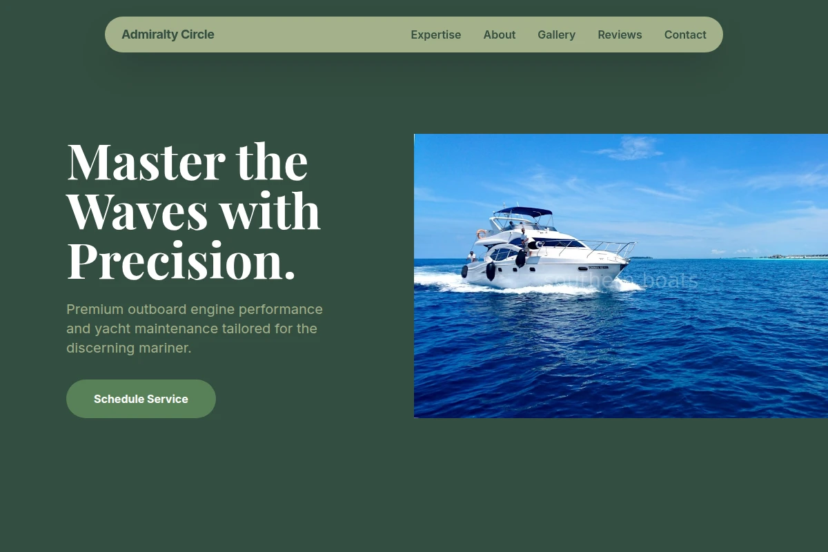 Outboard Yacht