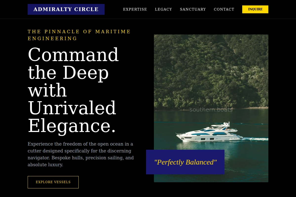 Cutter Yacht