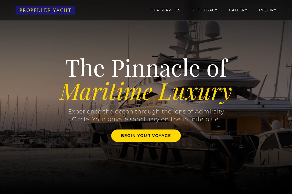 Propeller Yacht
