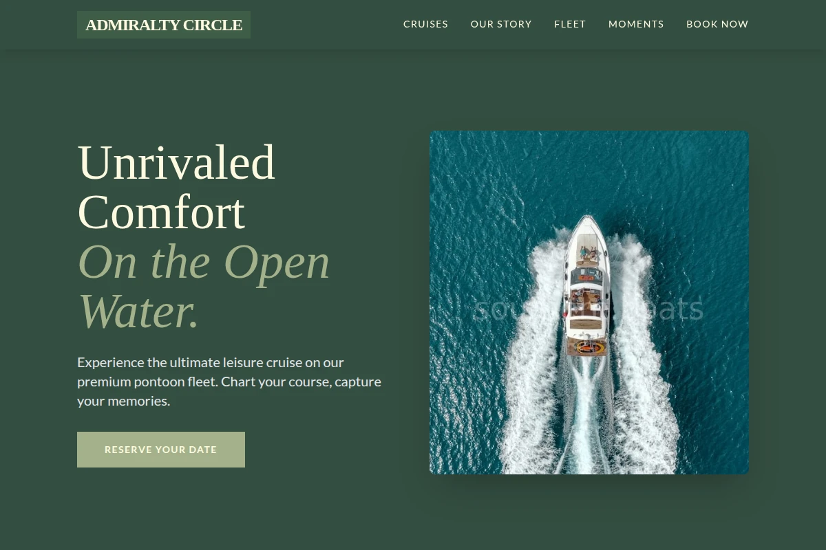 Pontoon Yacht